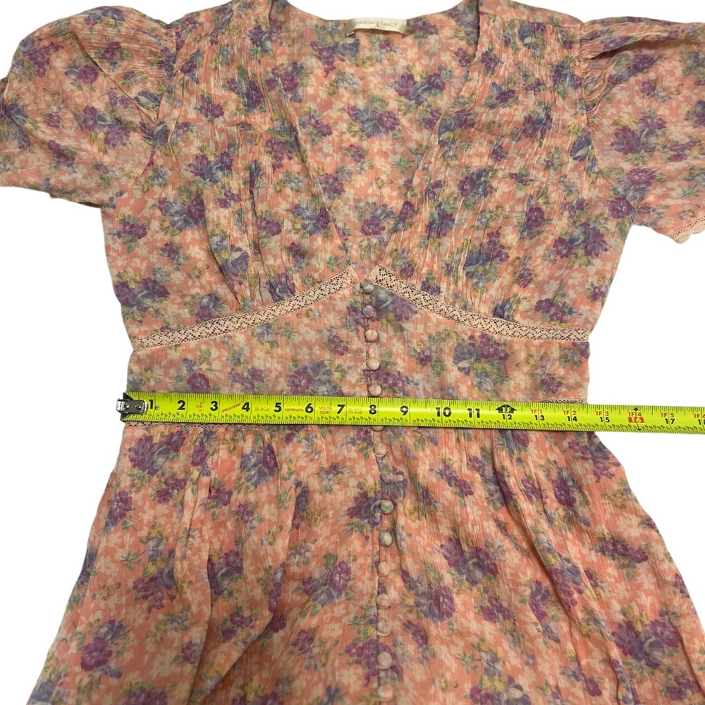LoveShackFancy Stacy Duster Floral Dress - Picture 4 of 11